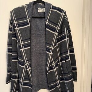 Anthropologie Sweater Coat with Hood